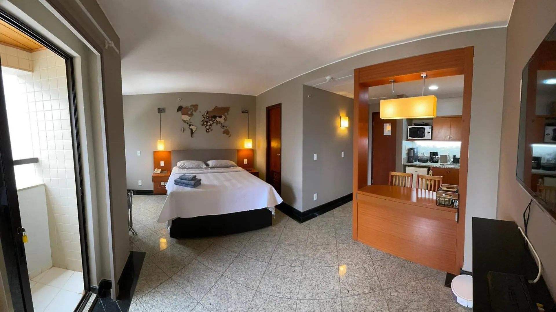 Aparthotel Flat Hotel Comfort Suites C/ Garagem Na Asa Norte Brasilia