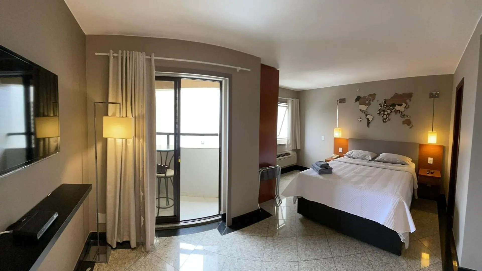 Flat Hotel Comfort Suites C/ Garagem Na Asa Norte Brasilia Brazil