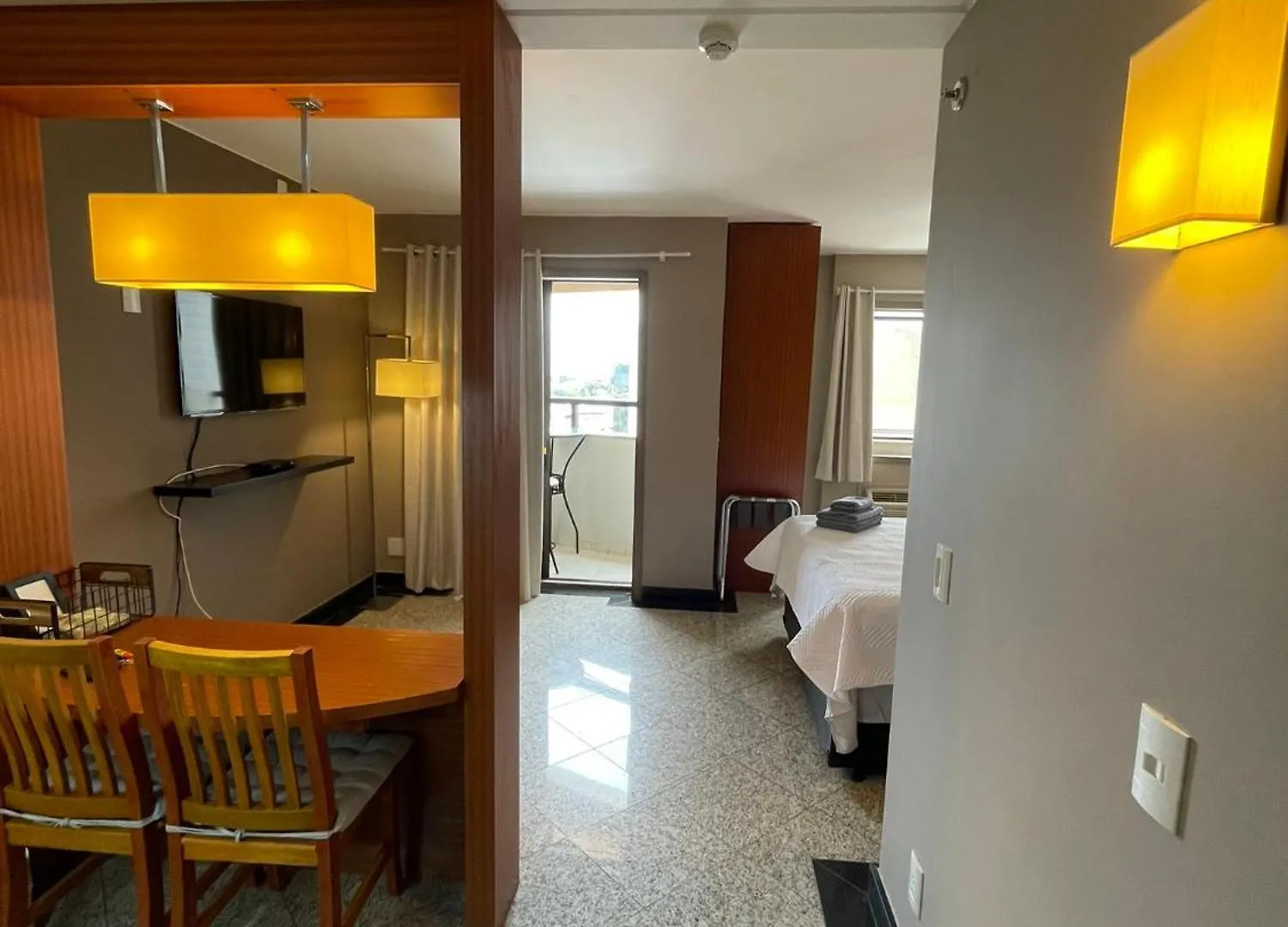 Flat Hotel Comfort Suites C/ Garagem Na Asa Norte Brasilia